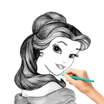 How to draw princess icon