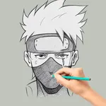 how to draw anime icon