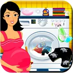 Pregnant Mommy Laundry - Cloth icon