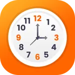 Kids clock learning icon