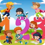 123 Learn Kids Number Games icon