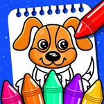 Kids Coloring Game Color Learn icon