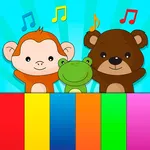 Animal sounds piano for kids icon