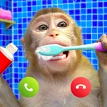 KIKI Monkey Fake Call icon