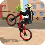 Wheelie Bike 3D - BMX wheelie icon