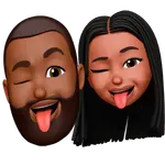 Memoji Black People Stickers - icon