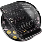 SMS Messages Jewel Pink Theme icon