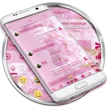 SMS Messages Love Sakura Theme icon