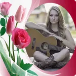 Rose Flower Photo Frame icon