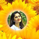 Sunflower photo frames icon
