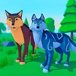 Wolf Simulator Fantasy Jungle icon