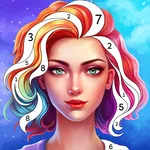Lady Color - Paint by number icon