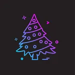 Led cây thông icon