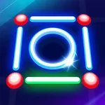 Draw Line Race: Dot & Box Game icon