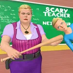 Scary Evil Teacher 3d game: Cr icon