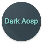 Dark Aosp Theme for LG V30 & L icon