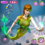 Princess Mermaid Life Sim 3D icon