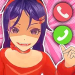 Yandere Anime Girl Fake Call icon