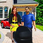 Virtual Mother Happy Family 3D icon