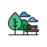 Plazas y Espacios Públicos icon
