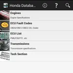 HONDAtabase icon
