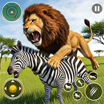 Lion Game Animal Family Sim 3D icon