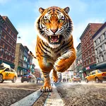 Tiger Game Family Simulator 3D icon
