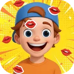 Lip Fall Challenge: Face Mash icon