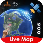 Live Earth Map 3D &Street View icon