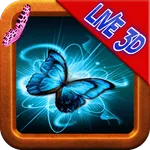 Butterfly Live Wallpaper HD 3D icon