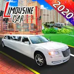 Big city limousine car simulat icon