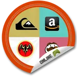 Online Logo Quiz Sticker icon