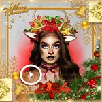 Christmas video maker 2024 icon