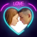 Love photo frames Editor icon