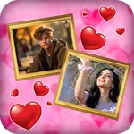 Love Photo frame collage maker icon