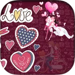 Love Romantic Stickers For Wha icon