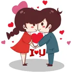 WASticker Love Couple Stickers icon