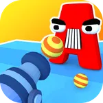 Happy Cannon Number 3D icon