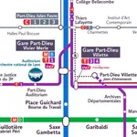 Lyon Metro Map 2023 icon