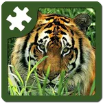 Wild animals puzzle: Jigsaw icon