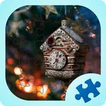 Christmas jigsaw puzzles games icon