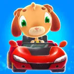 Puppy Cars – Kids Racing Game icon