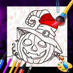 Halloween Coloring Page Games icon