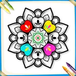 Mandala Coloring Book:Art Game icon