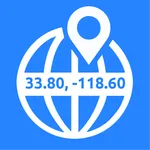 GPS Coordinates Map icon