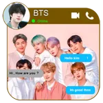 jimin bst Fake call : chat & l icon