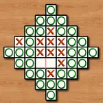 Tic Tac Toe with a stick icon