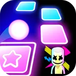Marhmello Tiles Hop Ball - Neo icon