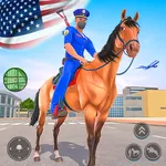 US Police Horse Crime Shooting icon