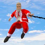 Santa Rope Hero Fighter Action icon